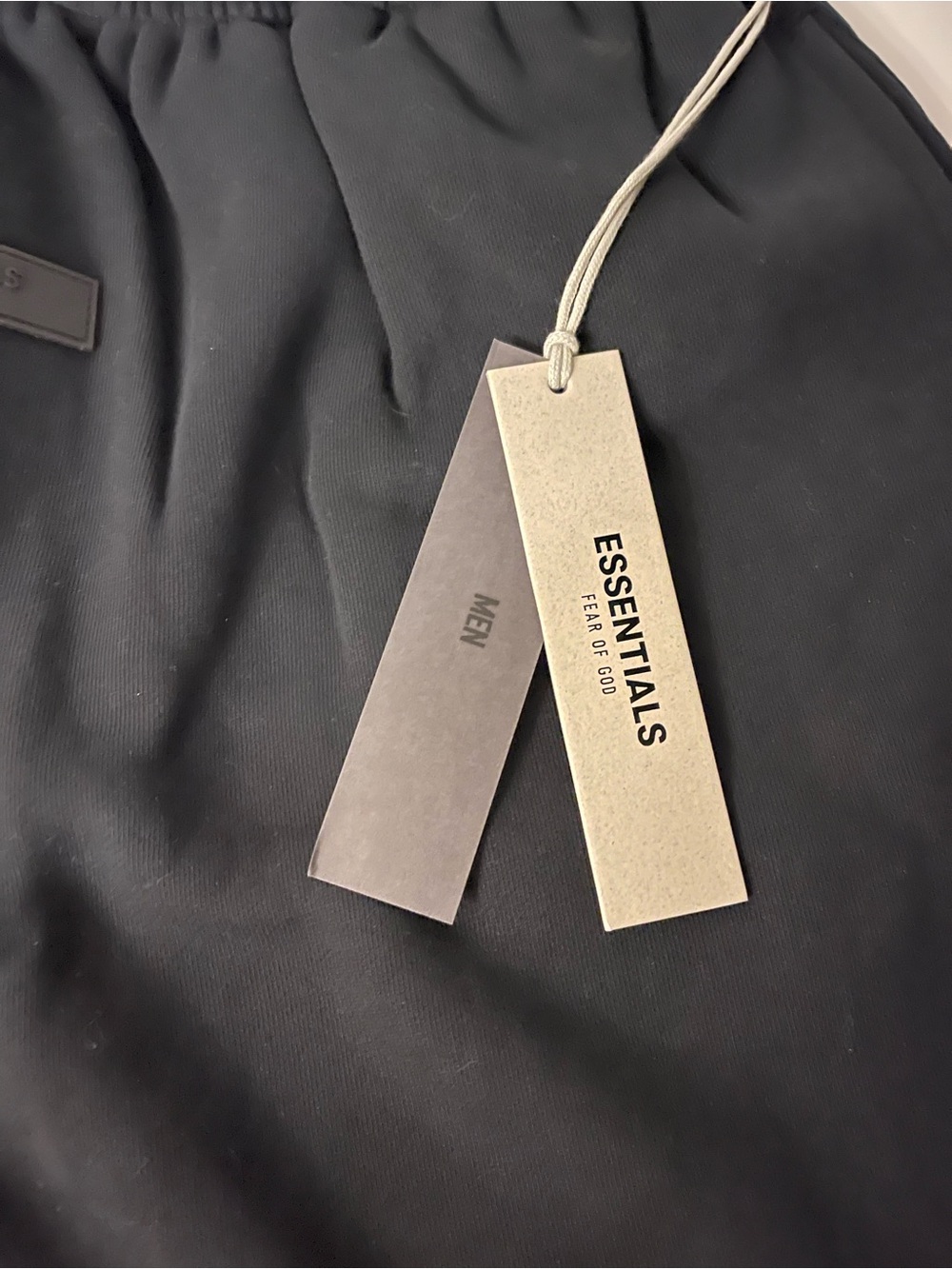 Mens Black Essentials Set. Shirt and short. Size M. - Picture 6 of 9